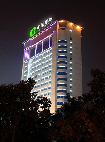 中國(guó)煙草樓體亮化工程